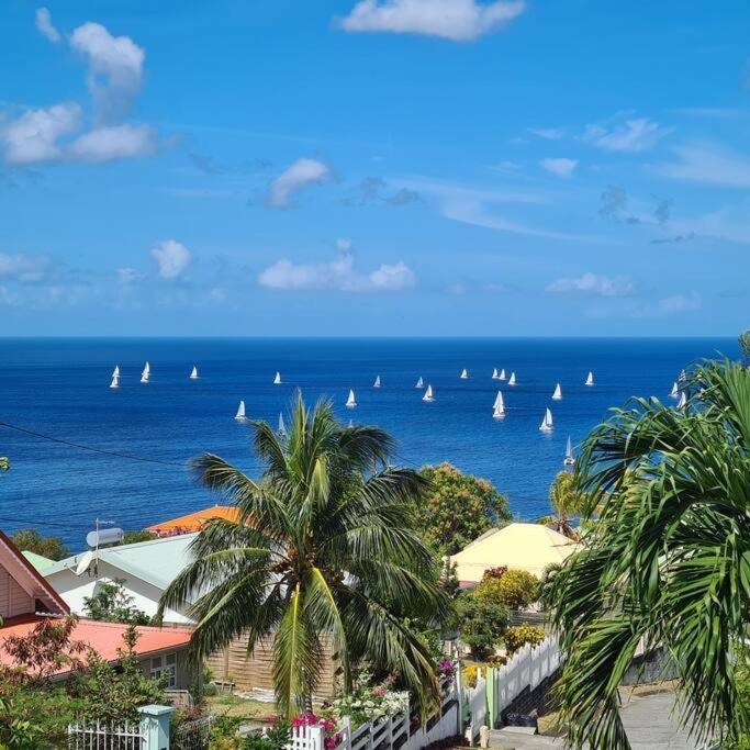 Ti Sucrier Jaune - Douceur Caraibe Vue Mer Le Carbet Exterior photo